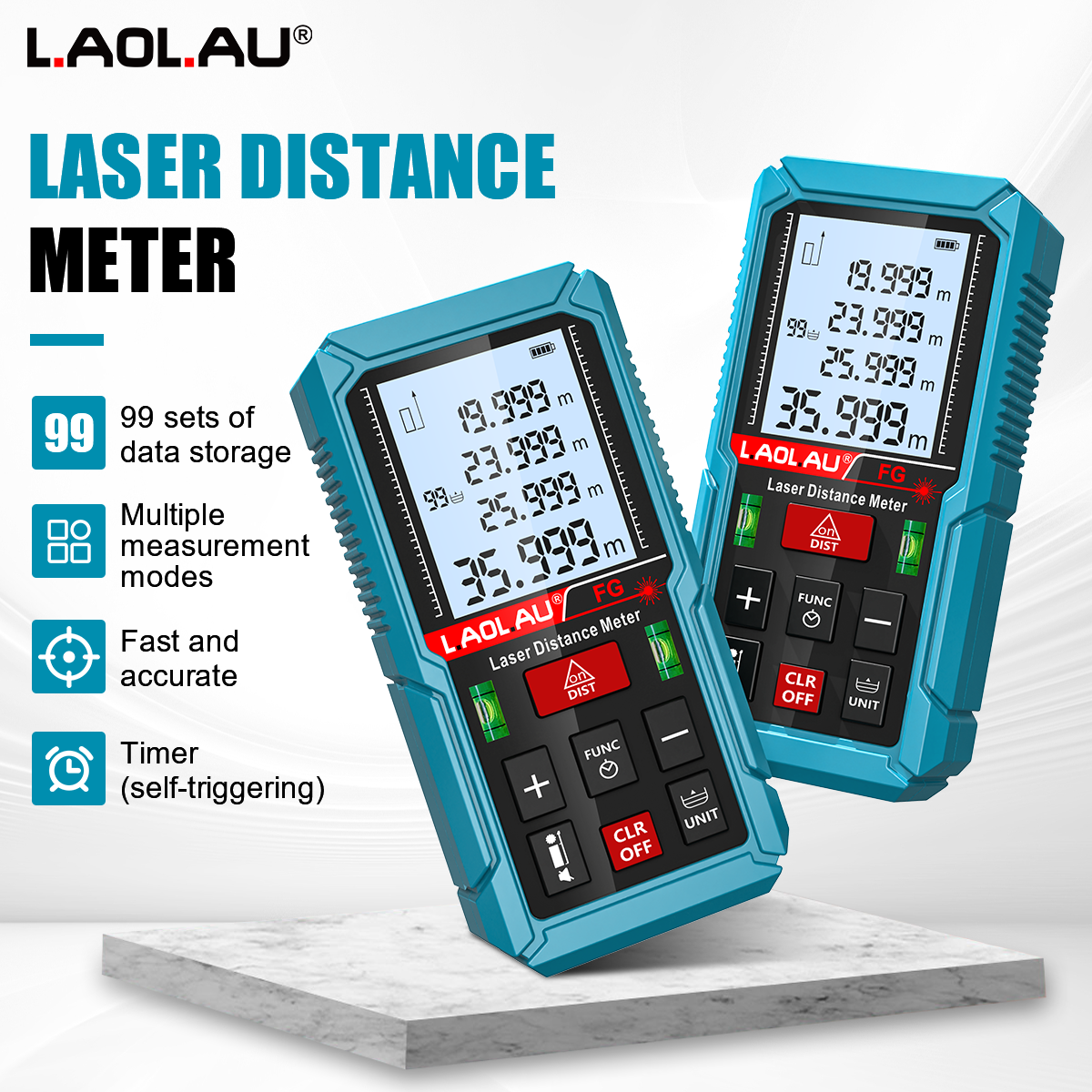 Industrial Laser Training - Laser Meter Digital Tape Timer Trigger