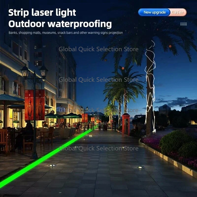 Industrial Laser Light - Industrial Virtual Laser Safety Line Sign
