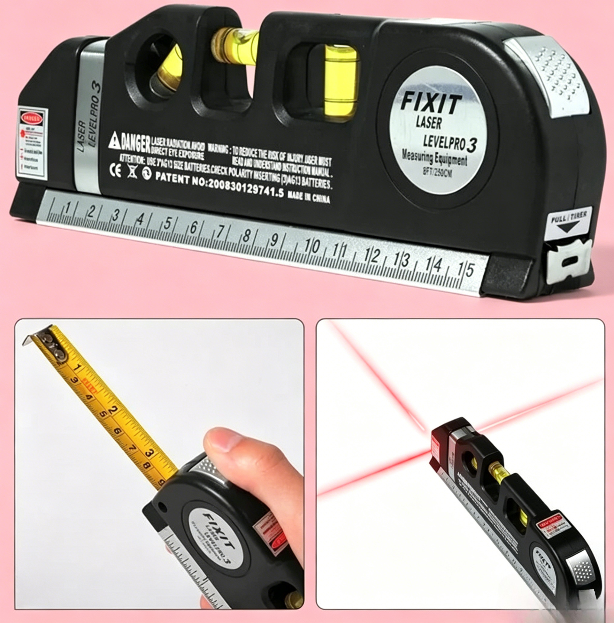 Industrial Laser Alignment - Multifunctional Cross Line Laser Level with