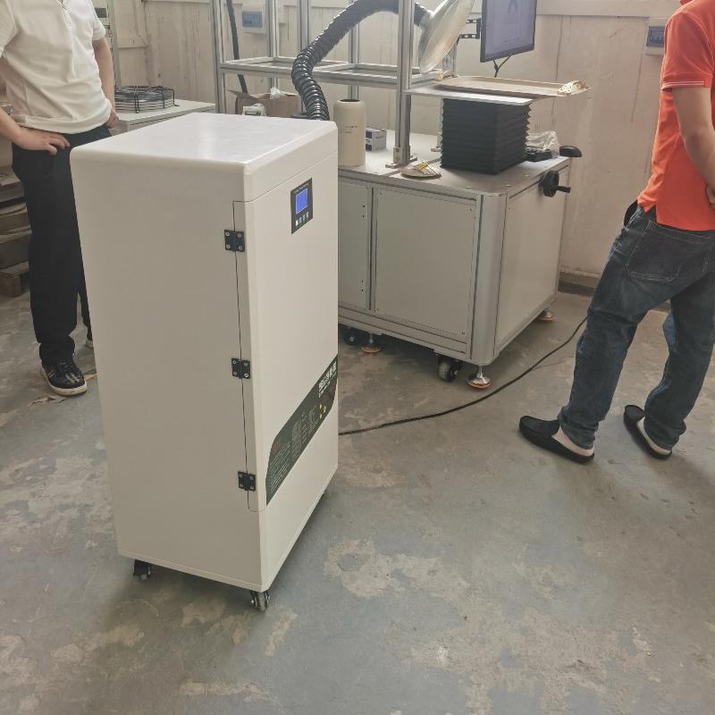 Industrial Laser Fume Extractor - Industrial laser cutting flue gas extractor/welding