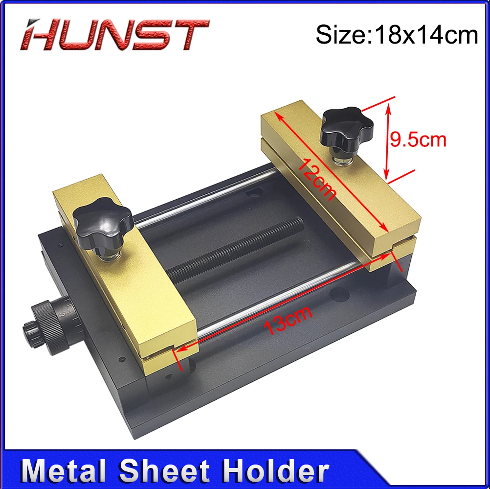 Industrial Laser Alignment - HUNST Metal Sheet Holder Marking Attechment