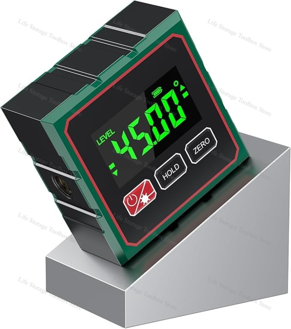 Industrial Laser Alignment - NEW 4-Side Magnetic Digital Angle Gauge