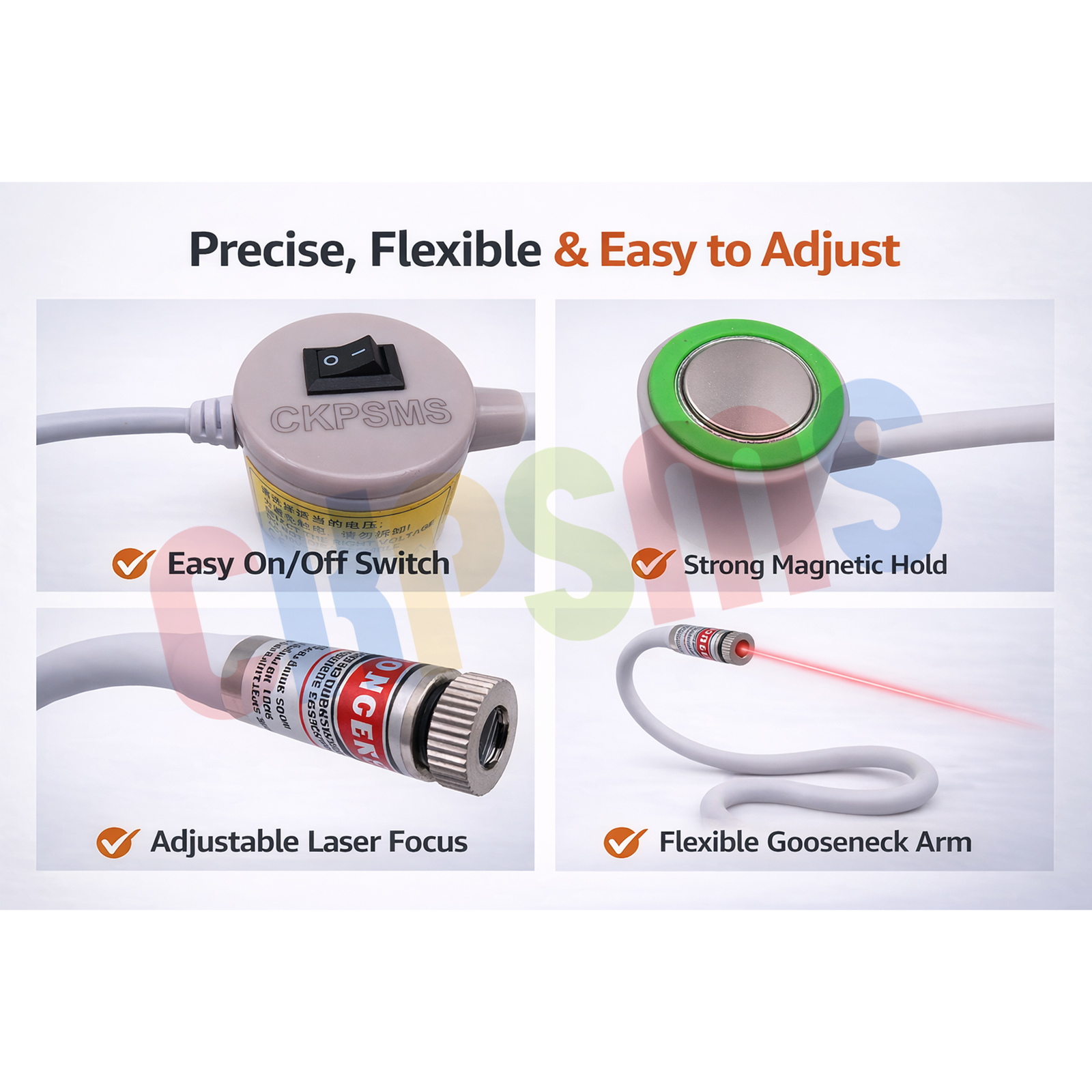 110V-120V AC Plug Magnetic Bas - Industrial Laser Light avaliação e preço