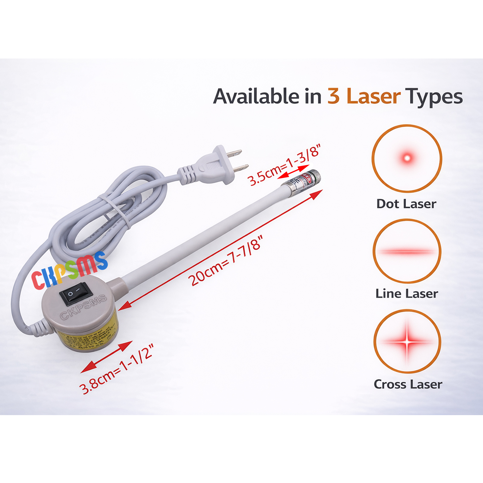 110V-120V AC Plug Magnetic Bas - Industrial Laser Light avaliação e preço