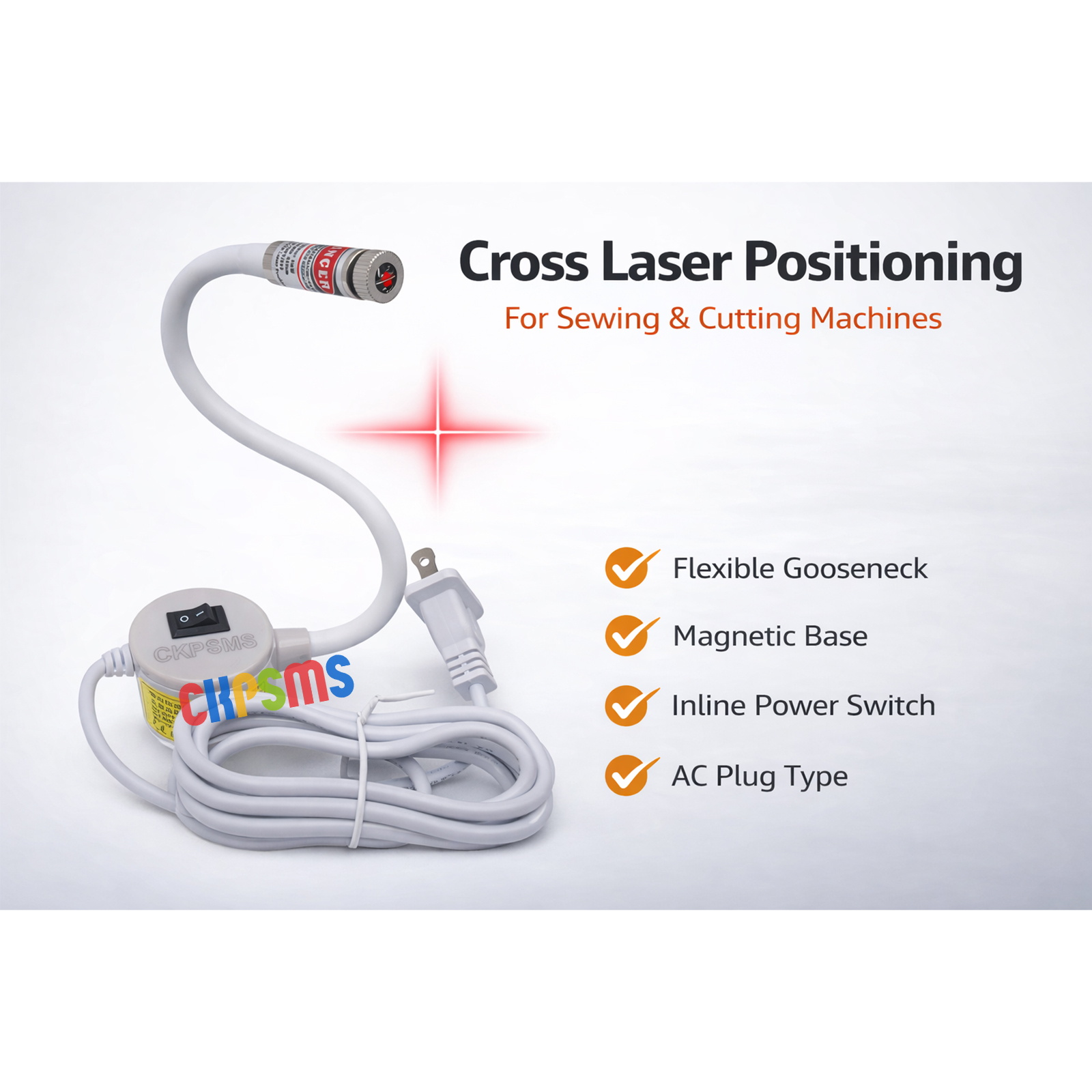 110V-120V AC Plug Magnetic Bas - Industrial Laser Light avaliação e preço