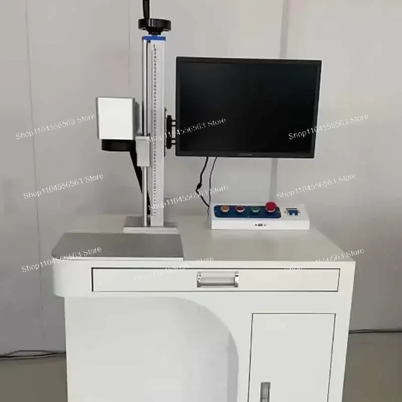 ​​20W-50W Fiber Laser Marking  - Rotary Axis Laser Engraver avaliação e preço
