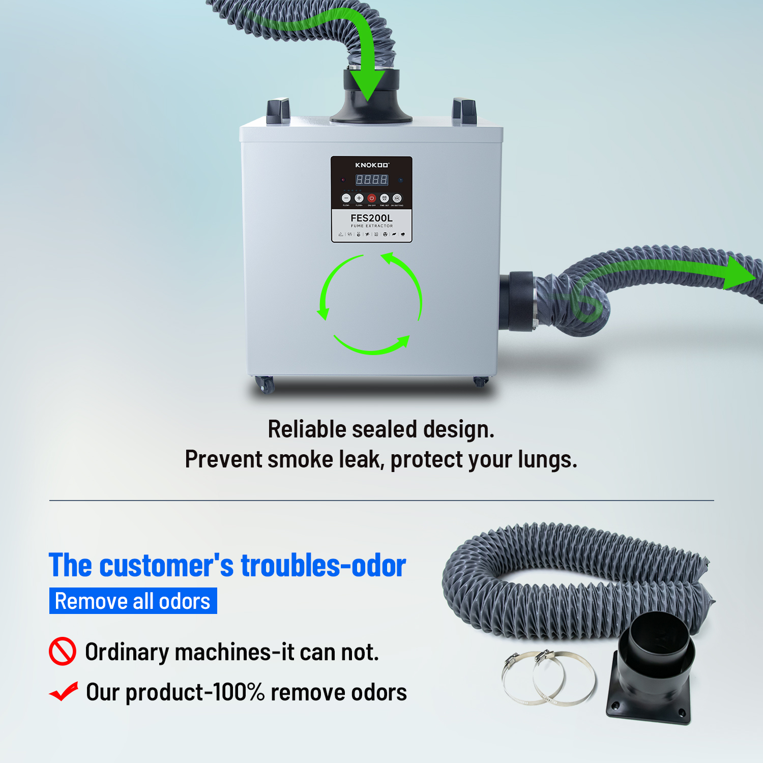 Laser Fume Extractor with Exha - Industrial Laser Fume Extractor avaliação e preço