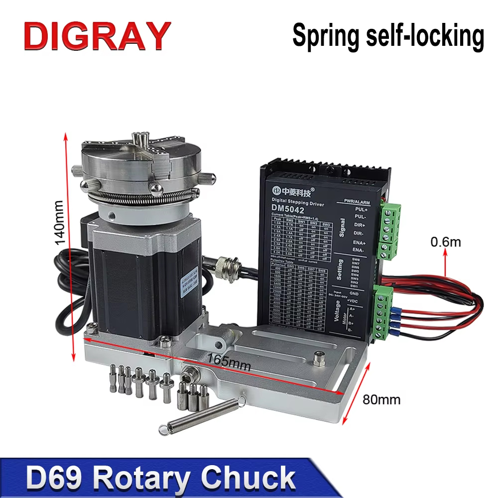 DIGRAY D69 CNC Router Laser Ma - Rotary Axis Laser Engraver avaliação e preço