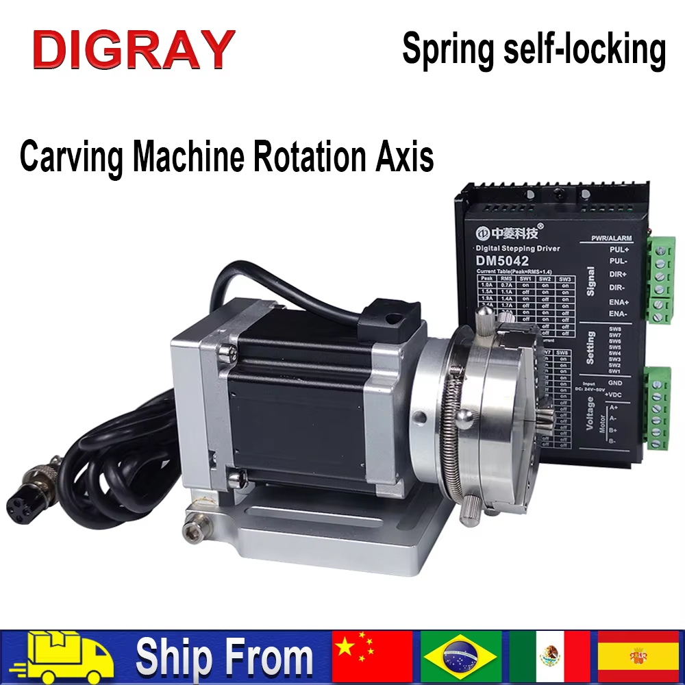 DIGRAY D69 CNC Router Laser Ma - Rotary Axis Laser Engraver avaliação e preço