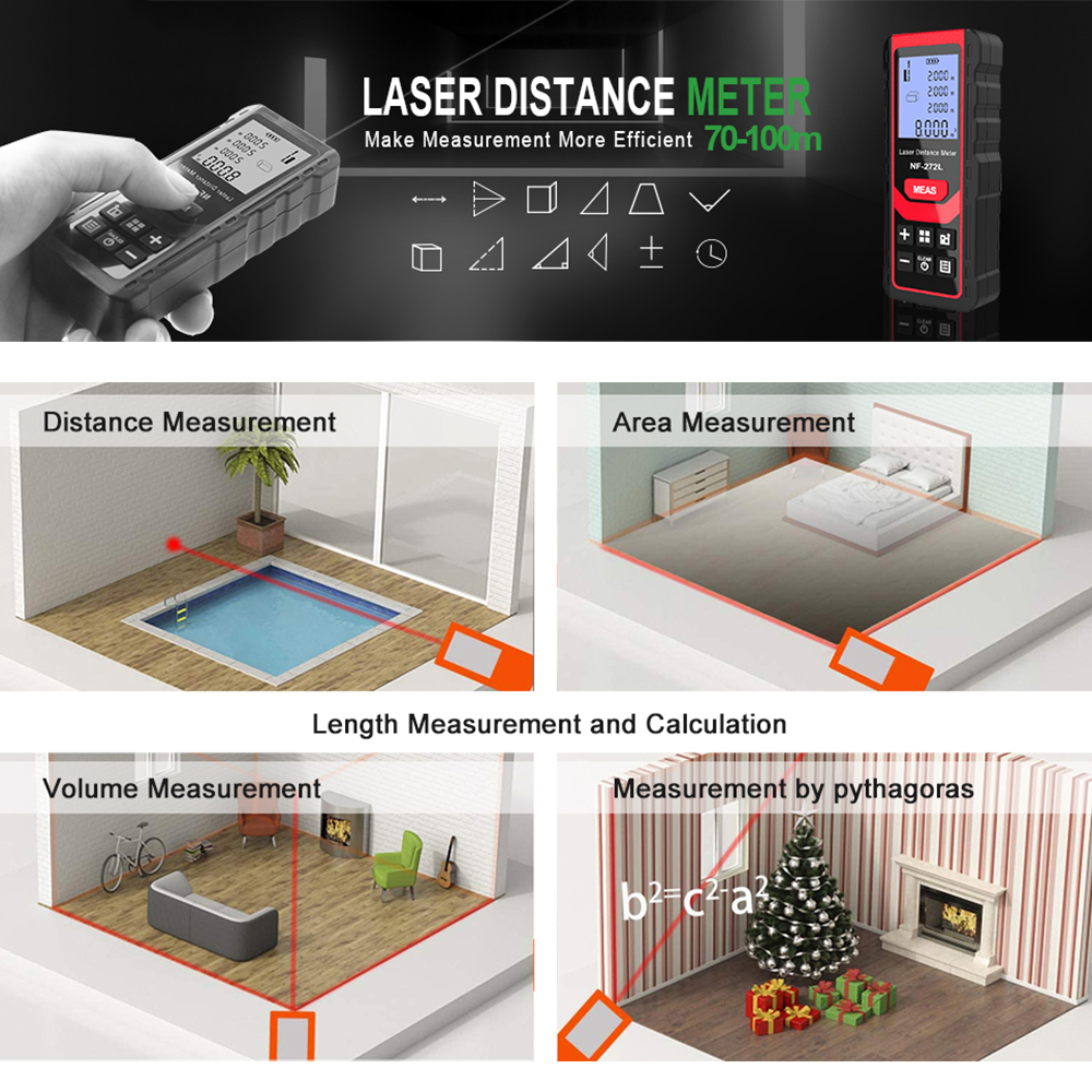 Noyafa NF-271 Laser Distance M - Industrial Laser Training avaliação e preço