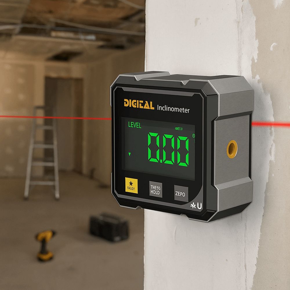 Four Sided Display Angle Gauge - Industrial Laser Alignment avaliação e preço
