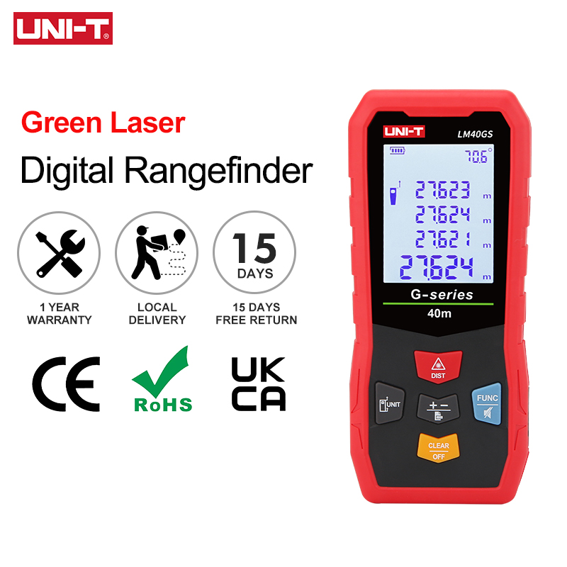 UNI-T Laser Distance Meter LM- - Industrial Laser Training avaliação e preço