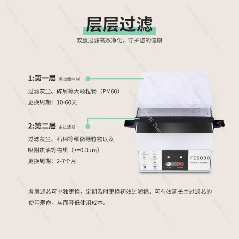 Compact Industrial Smoke Purif - Industrial Laser Fume Extractor avaliação e preço