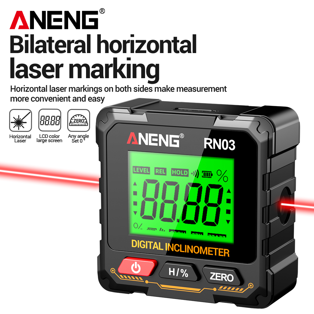 Magnetic Digital Angle Finder  - Industrial Laser Alignment avaliação e preço