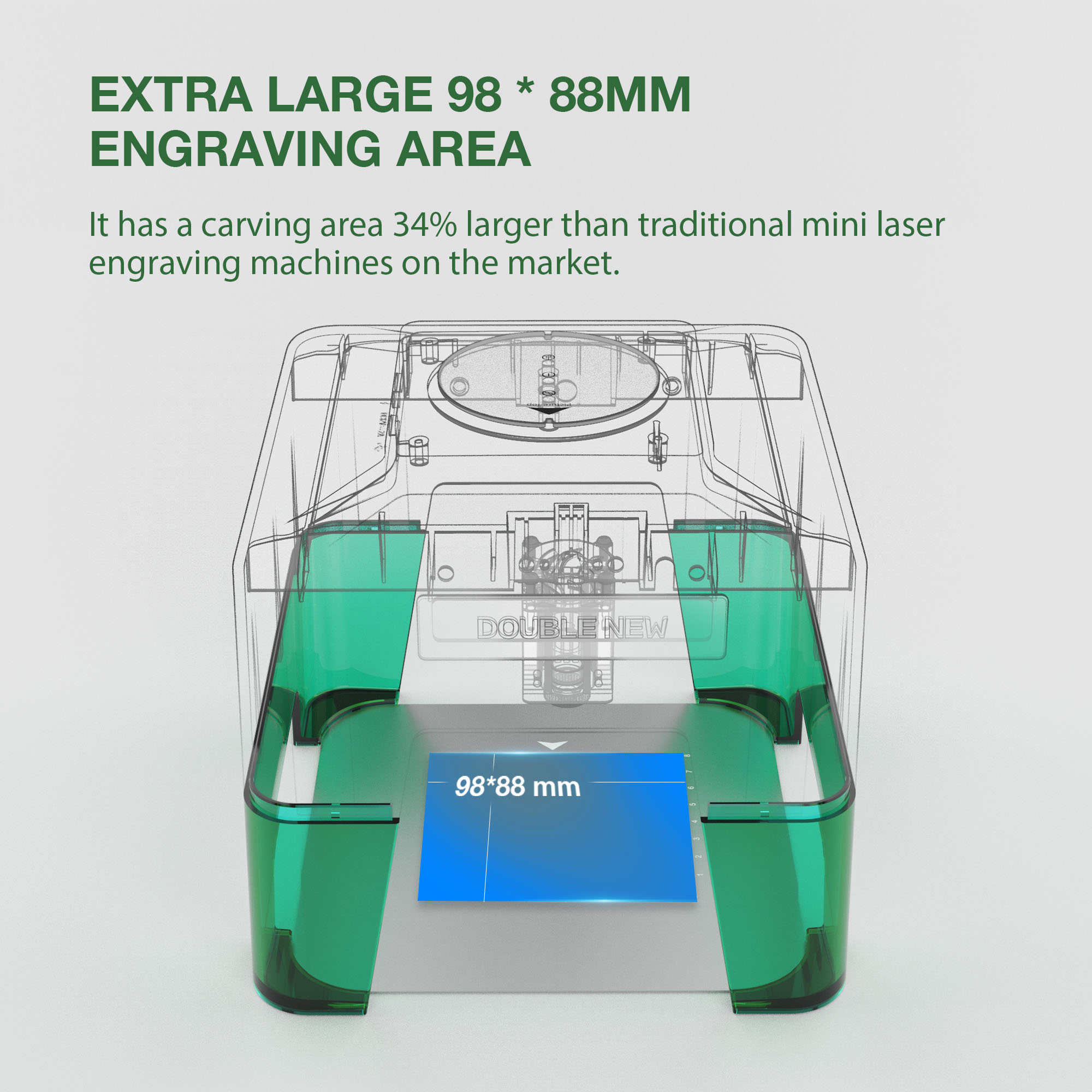 3W Mini Laser Engraver Portabl - Industrial Laser Printing Machine avaliação e preço