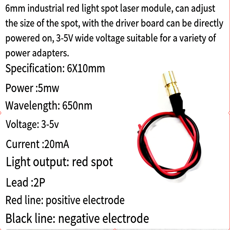 6mm industrial laser module Re - Industrial Laser Light avaliação e preço