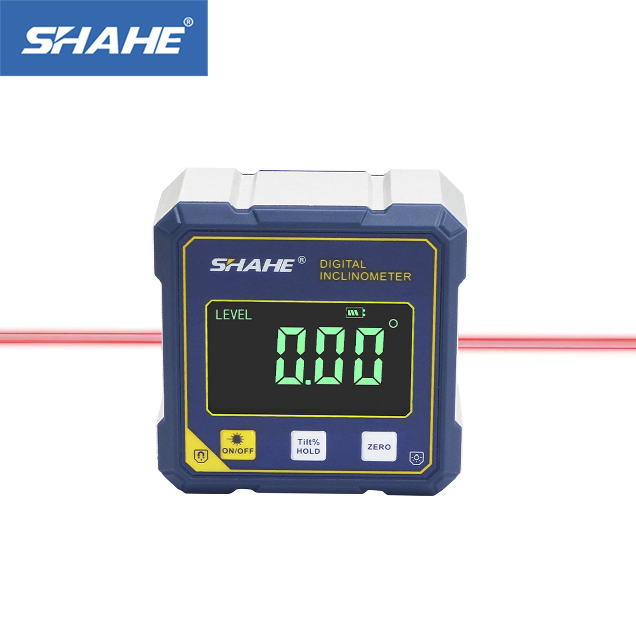 SHAHE Mini Protractor Angle Ga - Industrial Laser Alignment avaliação e preço