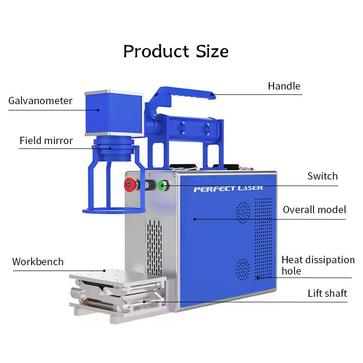 20W/30W/50W S4 Fiber Laser Mar - Industrial Laser Marking Machine avaliação e preço