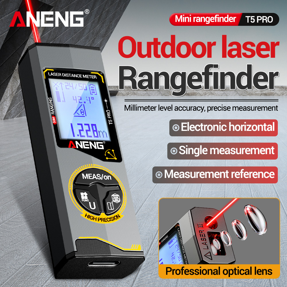 Red Laser Rangefinder High Pre - Industrial Laser Measurement avaliação e preço