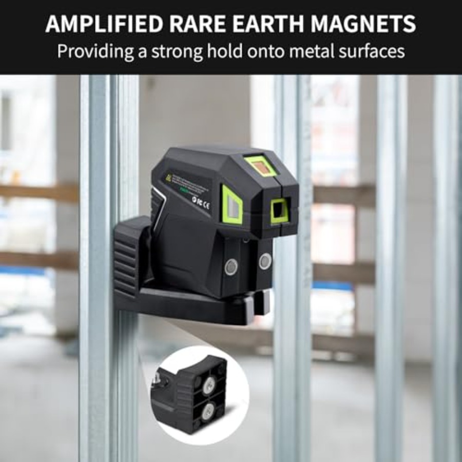 5-Point Laser Level Green Beam - Industrial Laser Measurement avaliação e preço