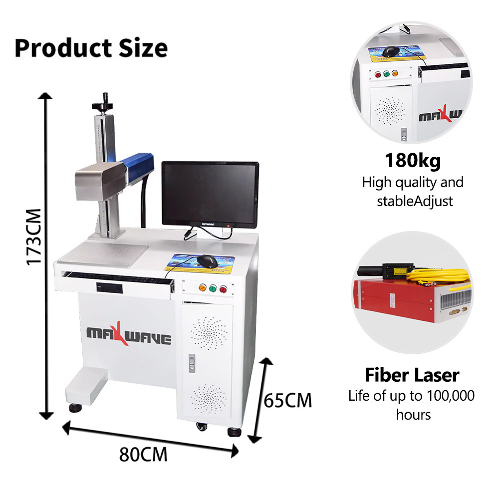 Maxwave 100W 3D Laser Marking  - Industrial Laser Marking Machine avaliação e preço