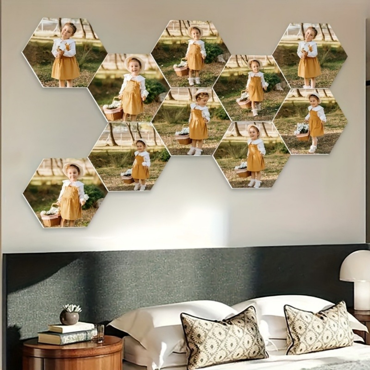 Custom Wall Decor — Modern Hex - Industrial Laser Power avaliação e preço
