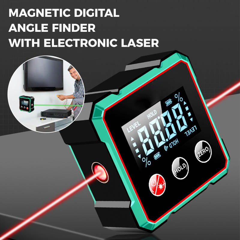 Digital Angle Finder with Lase - Industrial Laser Alignment avaliação e preço