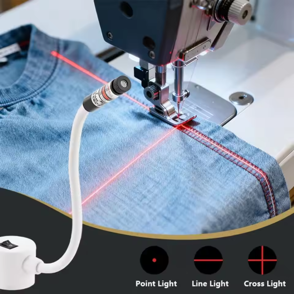 Sewing Vision Guide Light Posi - Industrial Laser Light avaliação e preço