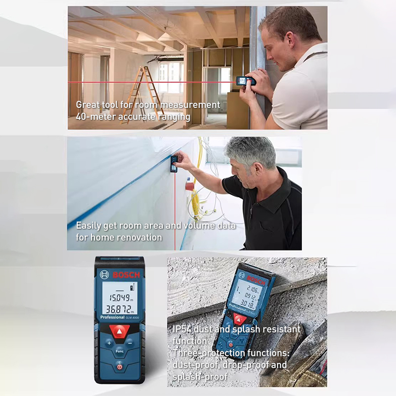 Bosch GLM 4000 Laser RangeFine - Industrial Laser Distance Sensor avaliação e preço