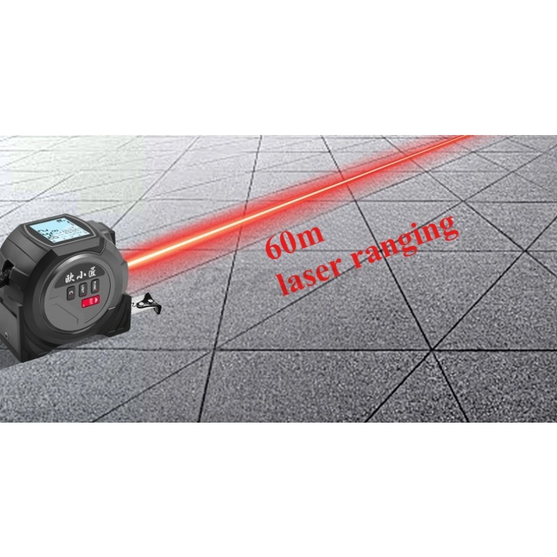 Laser Rangefinder Tape Measure - Industrial Laser Distance Sensor avaliação e preço