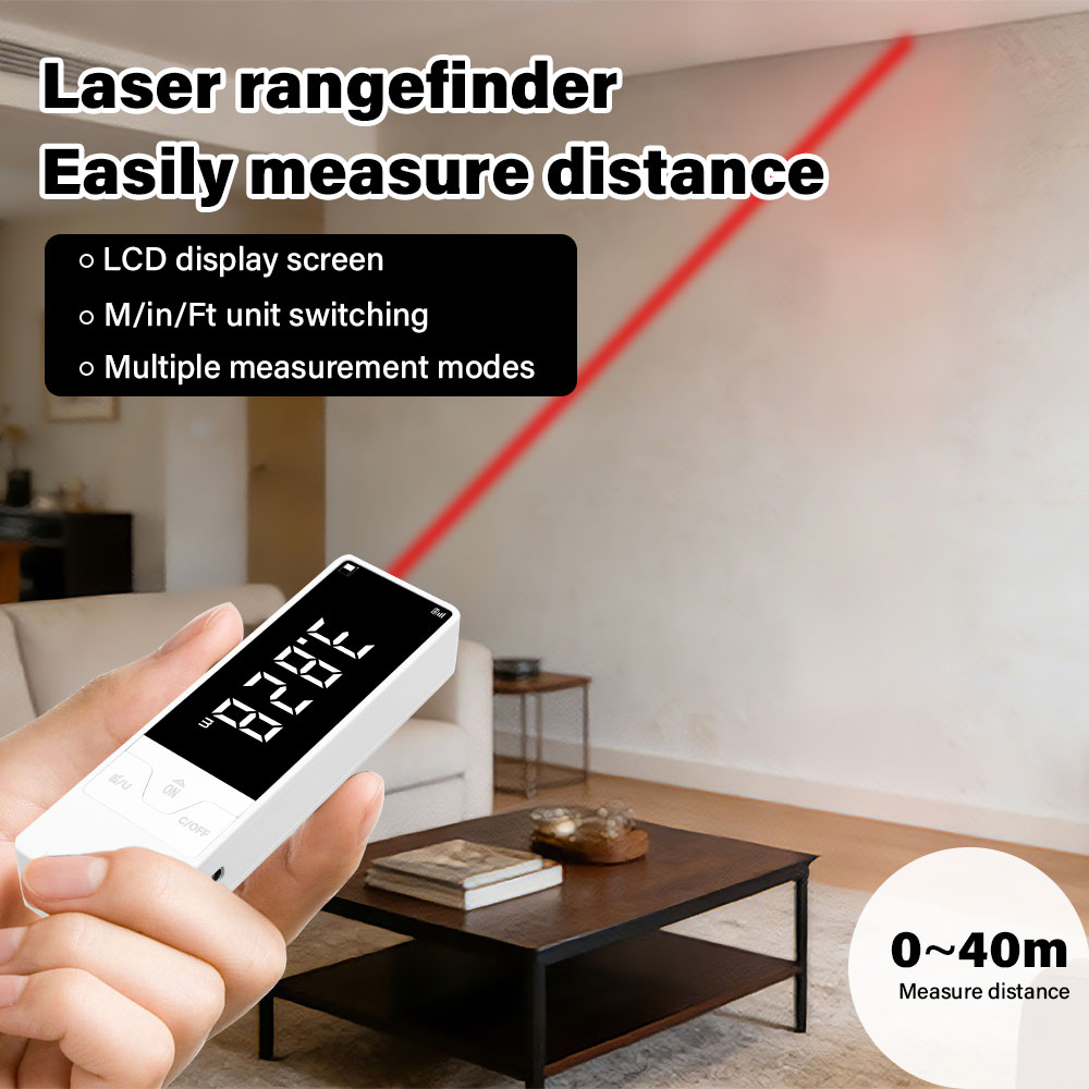 Mini Laser Distance Meter 40M  - Industrial Laser Training avaliação e preço