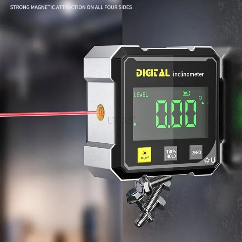 360° Magnetic Digital Angle Ga - Industrial Laser Alignment avaliação e preço
