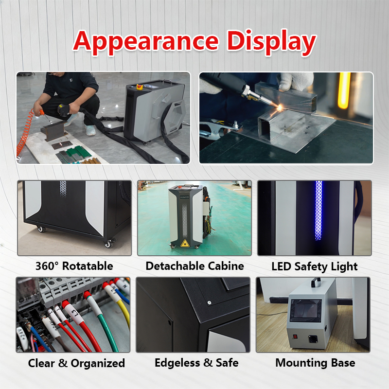 Laser Welding Equipment Handhe - Industrial Laser Welding Iron avaliação e preço