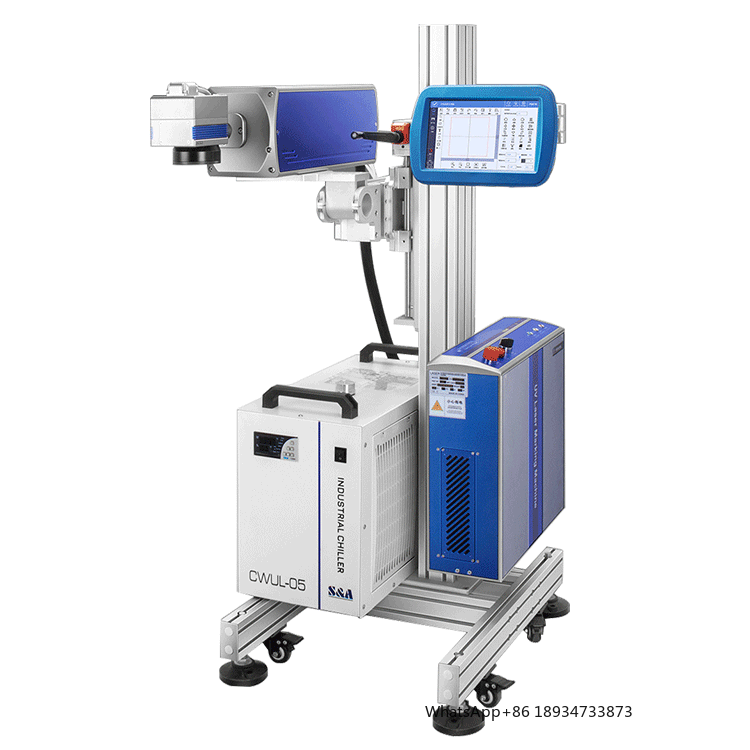 Automatic High Speed Industria - Industrial Laser Marking Machine avaliação e preço