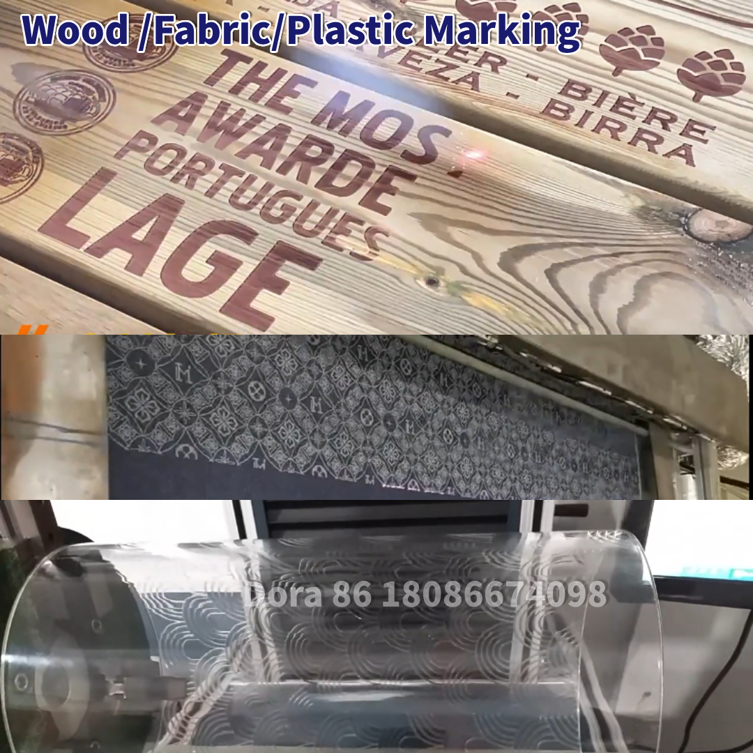 CO2 Laser Marking Machine Bott - Industrial Laser Printing Machine avaliação e preço