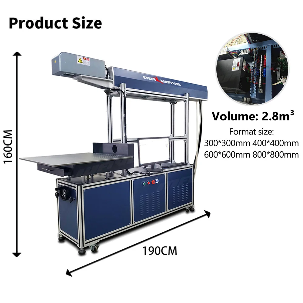 CO2 Laser Marking Machine Bott - Industrial Laser Printing Machine avaliação e preço