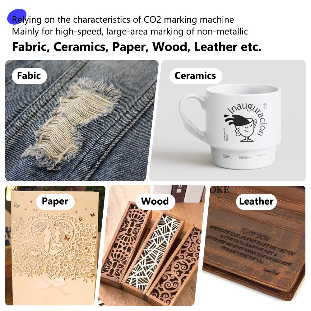 CO2 Laser Marking Machine Bott - Industrial Laser Printing Machine avaliação e preço