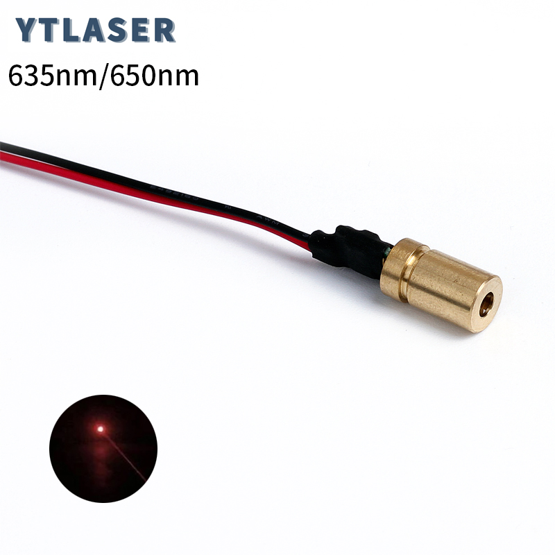 D6x10mm 635nm 650nm Red Dot La - Industrial Laser Alignment avaliação e preço