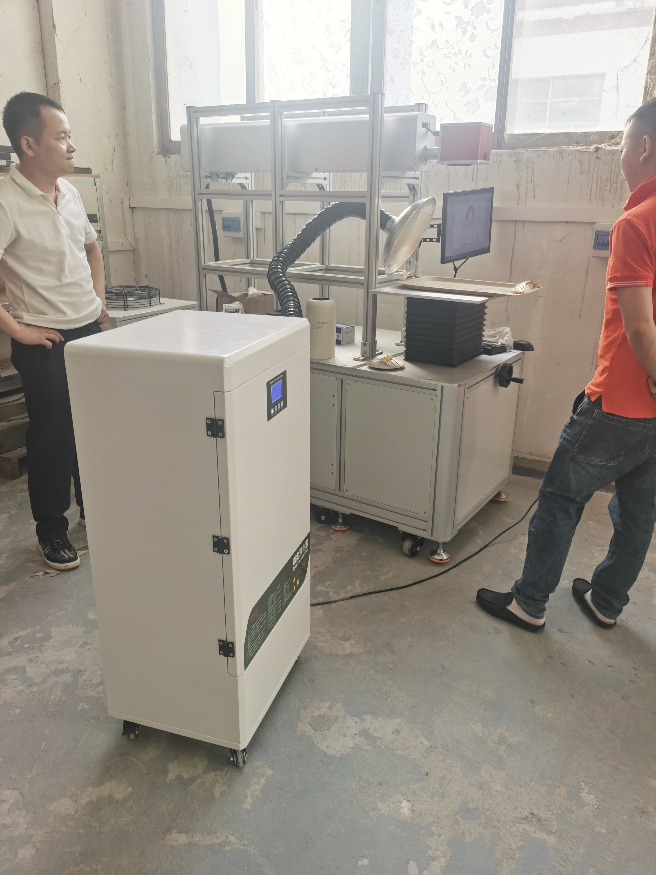 Industrial laser cutting flue  - Industrial Laser Fume Extractor avaliação e preço