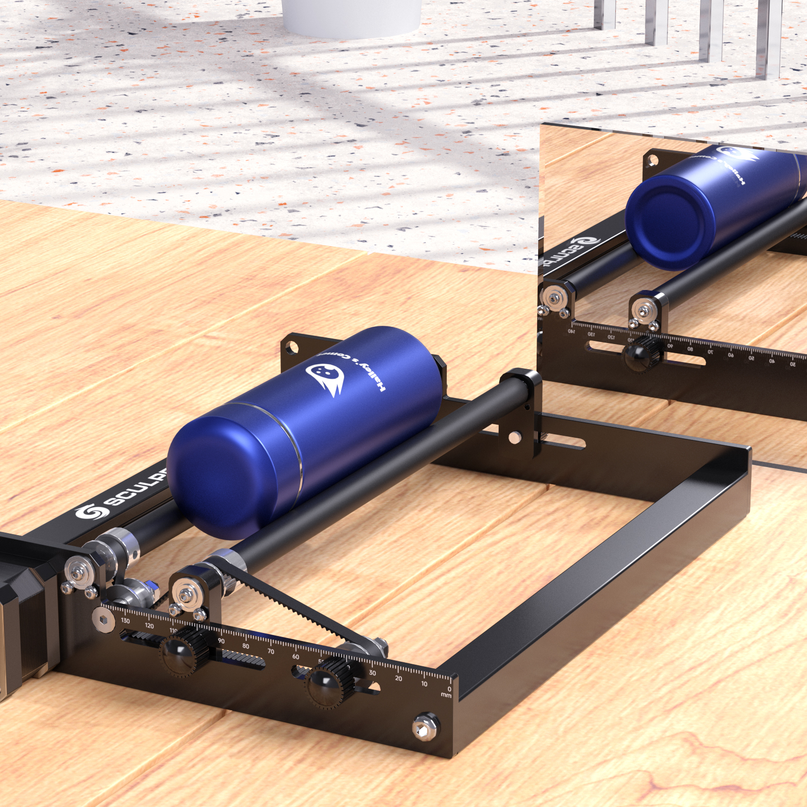 SCULPFUN Laser Rotary Roller L - Rotary Axis Laser Engraver avaliação e preço