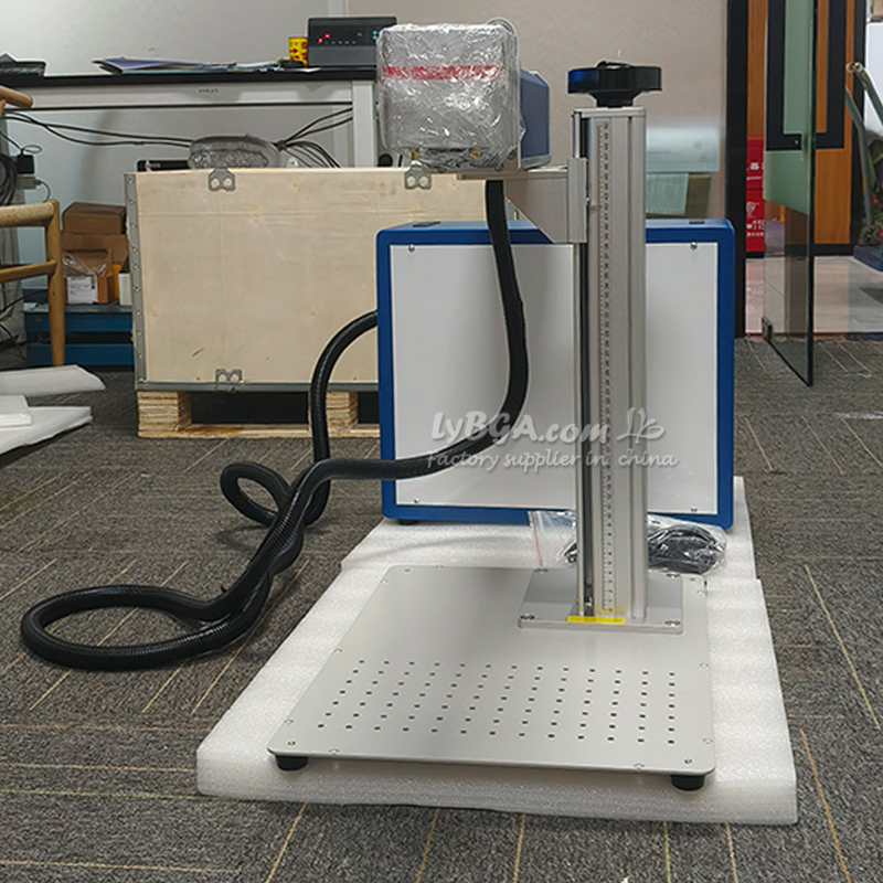 50W Fiber Laser 30W Metal Mark - Rotary Axis Laser Engraver avaliação e preço