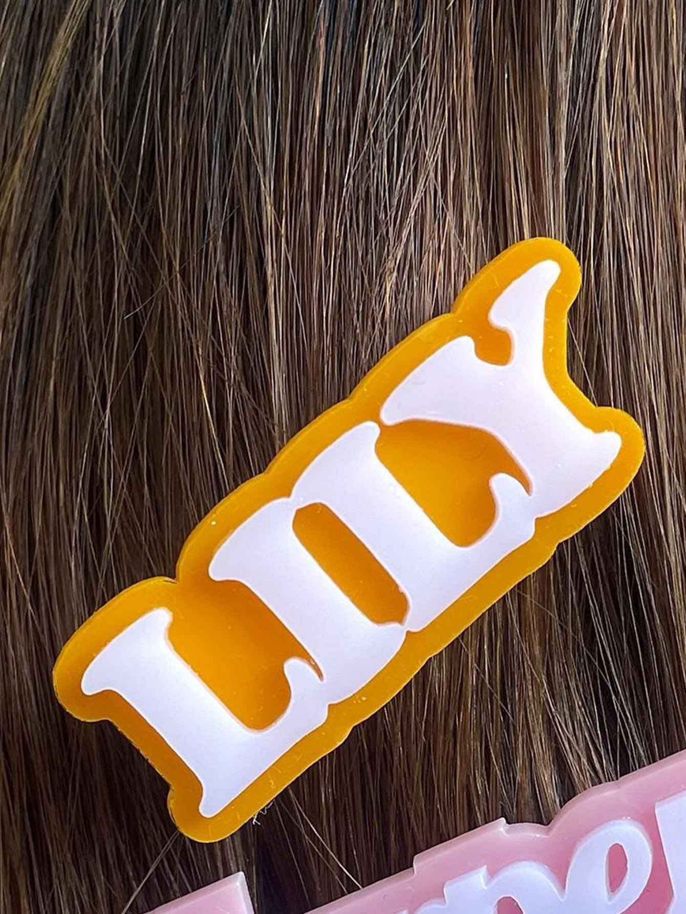 Custom Name Hair Clip - Name B - Industrial Laser Power avaliação e preço