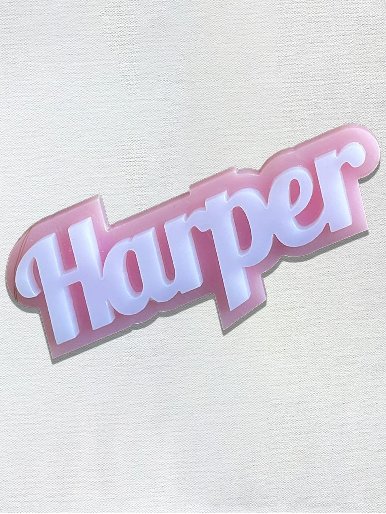 Custom Name Hair Clip - Name B - Industrial Laser Power avaliação e preço