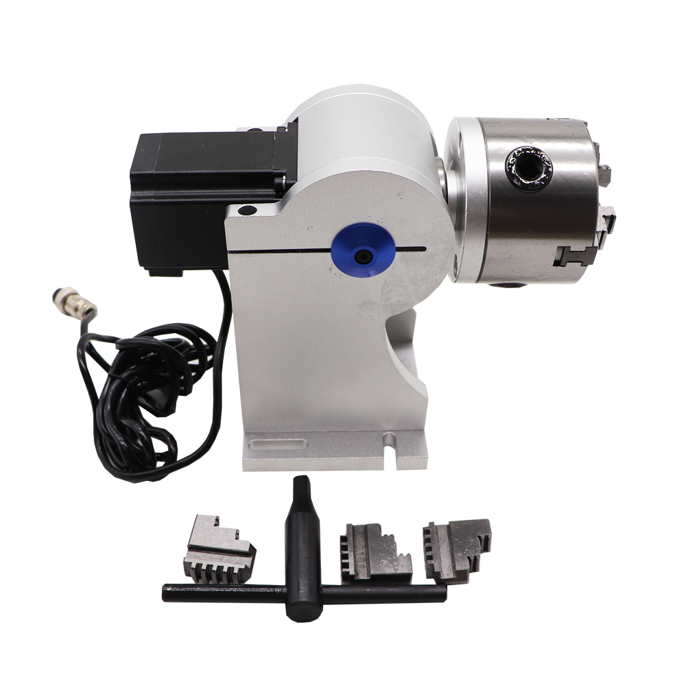 Professional D80 D100 3 Claws  - Rotary Axis Laser Engraver avaliação e preço