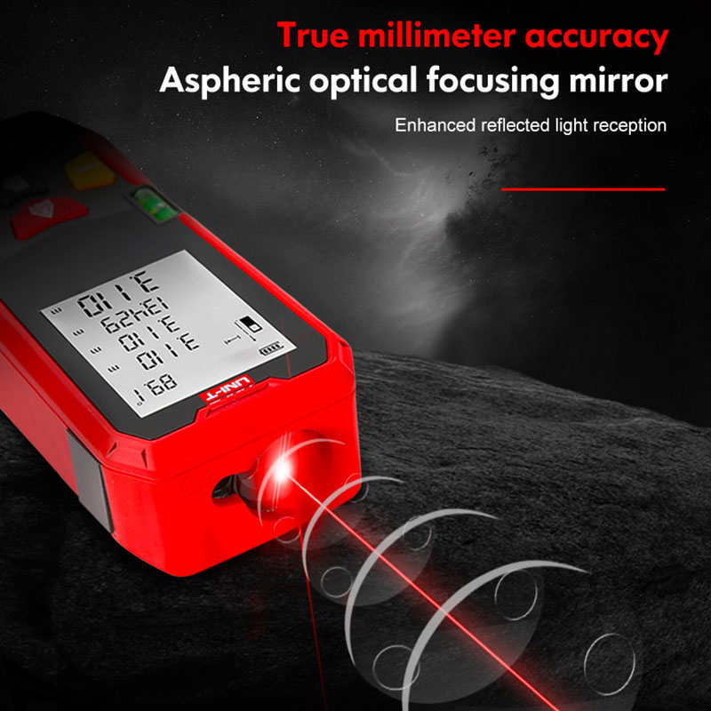 UNI-T Laser Rangefinder 40m 60 - Industrial Laser Distance Sensor avaliação e preço