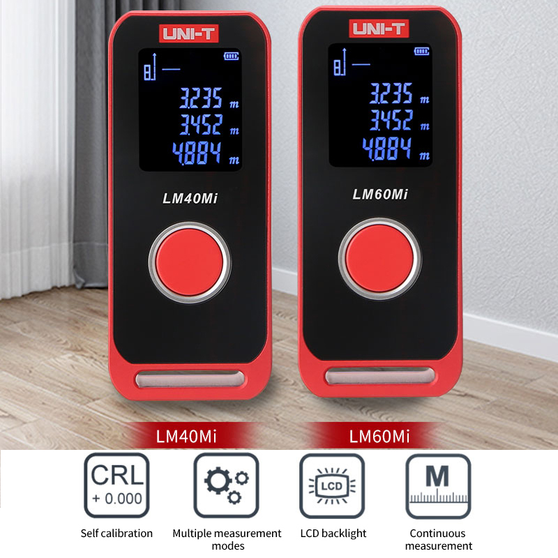 UNI-T Laser Rangefinder 40m 60 - Industrial Laser Distance Sensor avaliação e preço
