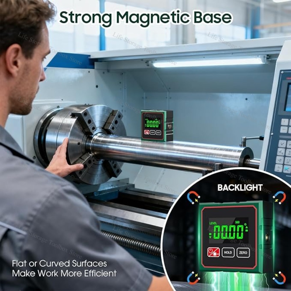 NEW 4-Side Magnetic Digital An - Industrial Laser Alignment avaliação e preço