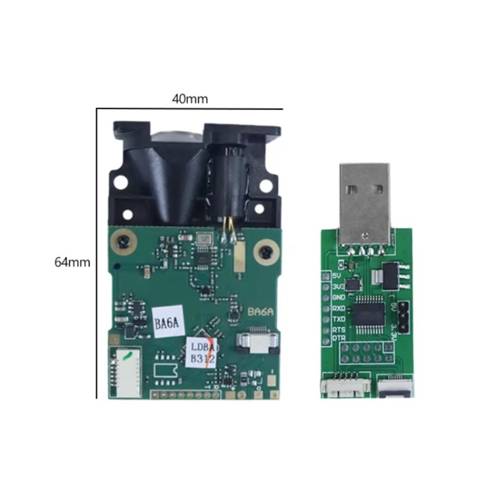 20HZ Optical Sensor Chip Range - Industrial Laser Distance Sensor avaliação e preço