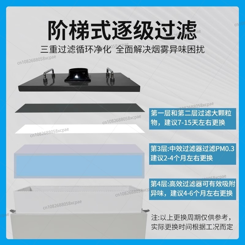 240W Pure Air Fume Extractor I - Industrial Laser Fume Extractor avaliação e preço