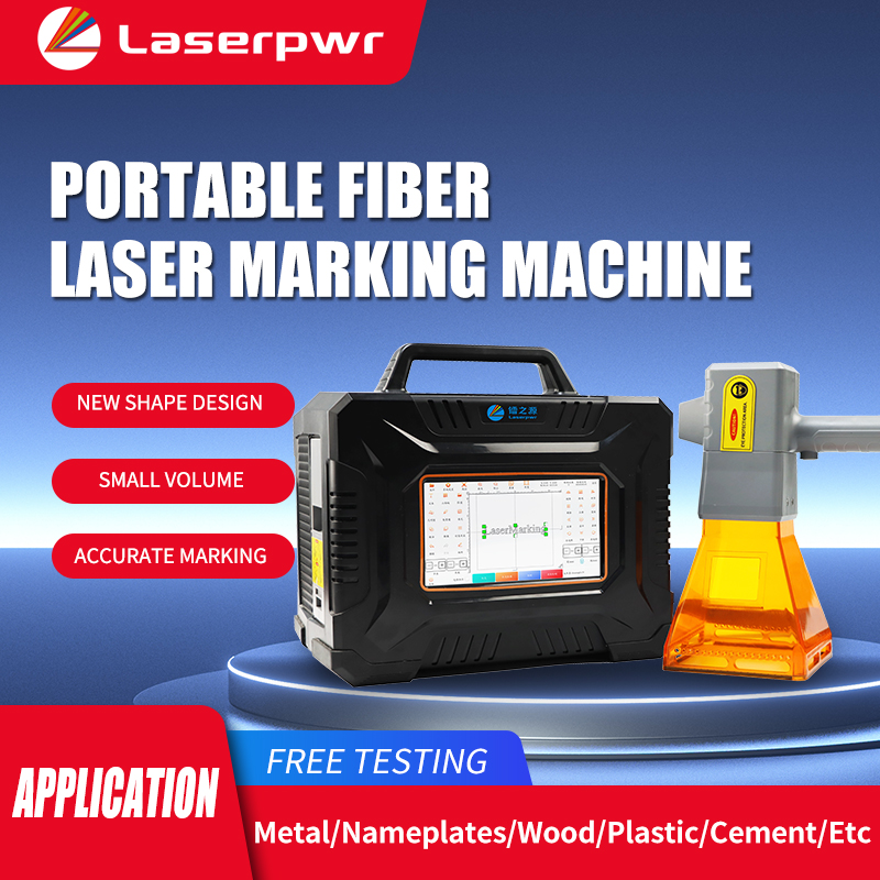 LZY 20W Mini Portable Fiber La - Industrial Laser Marking Machine avaliação e preço
